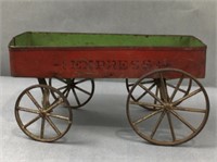 Antique metal wagon