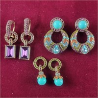 Heidi Daus Interchangeable Earring Set - 2 Base