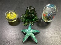 Art Glass Paperweights & More