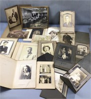 Antique photographs some have surface smoke