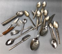 Flatware mostly stainless