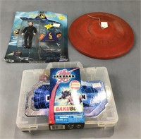 Wham-o frisbee, Bakugan bakubox, and seaquest