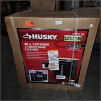 Husky Steel Cabinet, NIB, Black 28Wx33Hx18D