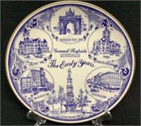 Gorham Grand Rapids Michigan The Early Years Plate