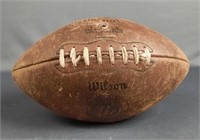 Autographed Eric Flea Allen Wilson Football