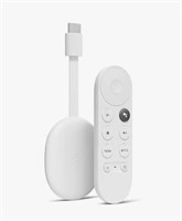 Google Chromecast with Google TV (4K)- Streaming