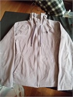 North face purple zip-up womens size M