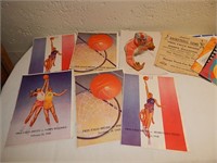 1940's & 70's Bruins Basketball Programs Coca Cola