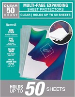 Samsill Sheet Protectors, 8.5x11 Inch  a105