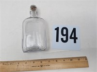 Glass flask with glass stopper