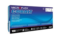 100pk LRG Microflex Cobalt N19 Nitrile Gloves A86B