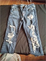 American eagle jeans size 2