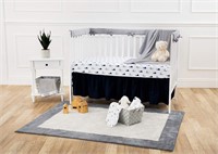 American Baby Company Percale Crib Skirt AZ46