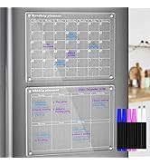 Aitee Acrylic Magnetic Monthly/Weekly Calender A19