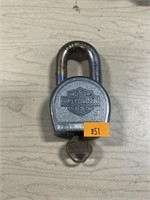 Harley Davidson lock