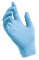 100ct Firm Grip Blue Nitrile Disposable Glove A21