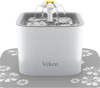 Veken Pet Fountain, 84oz/2.5L A52