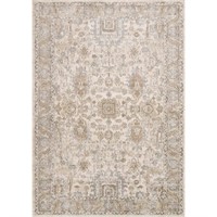 Teagan Ivory/Sand 2 ft. 8 in. X 4 ft. Traditional