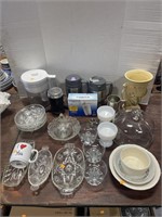 Clear glassware and misc