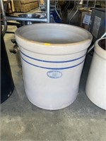 Antique Marshall pottery 10 gal crock