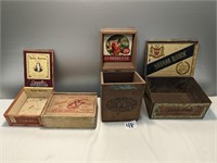 Lot of Vintage Advertising Boxes & Tin, 4 Pcs