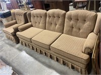 Vintage couch and chair