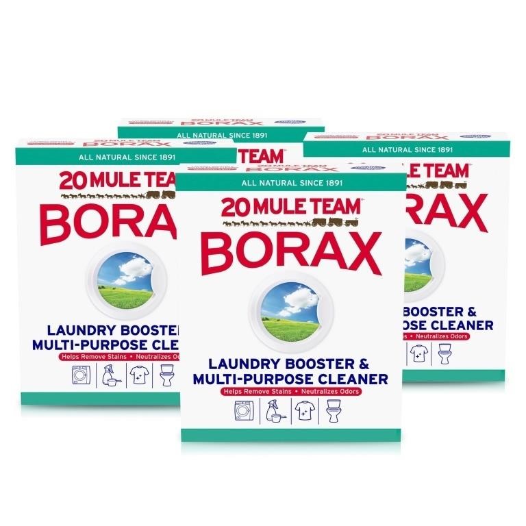 1 Box 20 Mule Team All Natural Borax Detergent