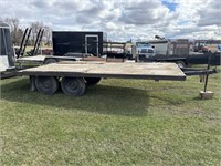 18' deck Tandem axle trailer - with ownership