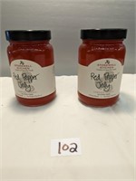 2 Jars-Stonewall Kitchen, Red Pepper Jelly