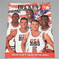 BECKETT BASKETBALL MONTHLY COVER SIGNED BY SHAQUIL