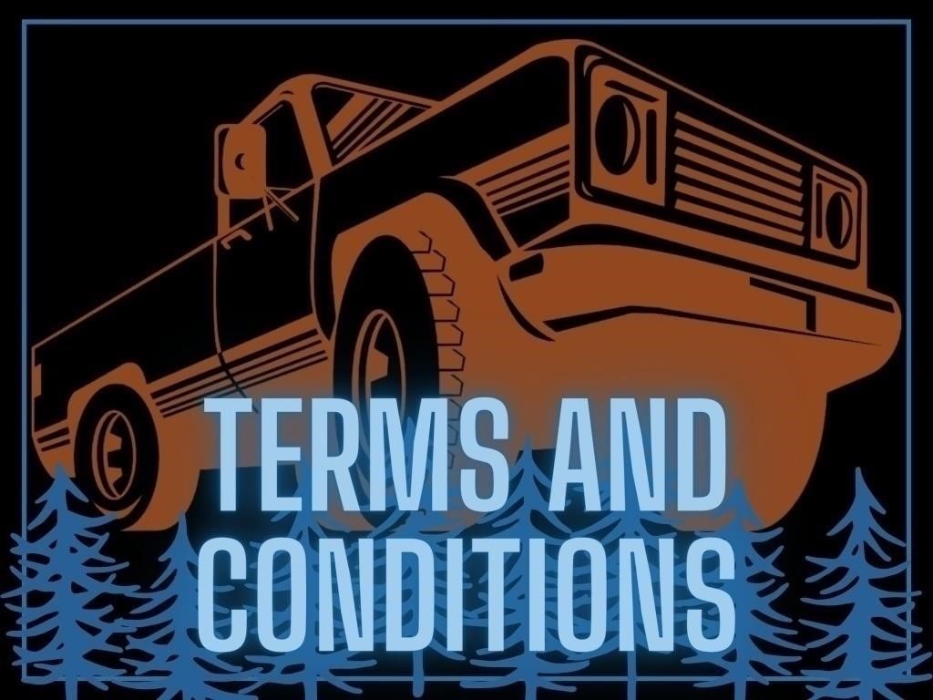 AUCTION TERMS AND CONDITIONS