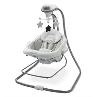 $160  Graco DuetConnect LX Swing and Bouncer  Redm