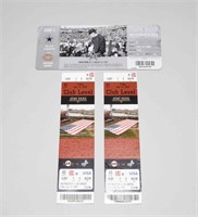 3 SPORTS TICKETS STUBS