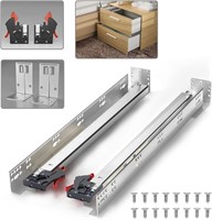 $134  6 Pair Undermount Soft Close Drawer Slides 9