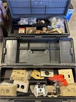 Tool boxes and contents