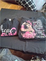 Breast cancer lot of 2 size 2XL