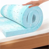 EGO Topper 2 Inch Full Memory Foam Mattress Topper