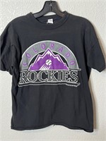 Vintage Colorado Rockies 1991 Logo 7 Shirt
