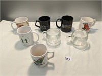 Coffee Cup Lot- 8 Pieces
