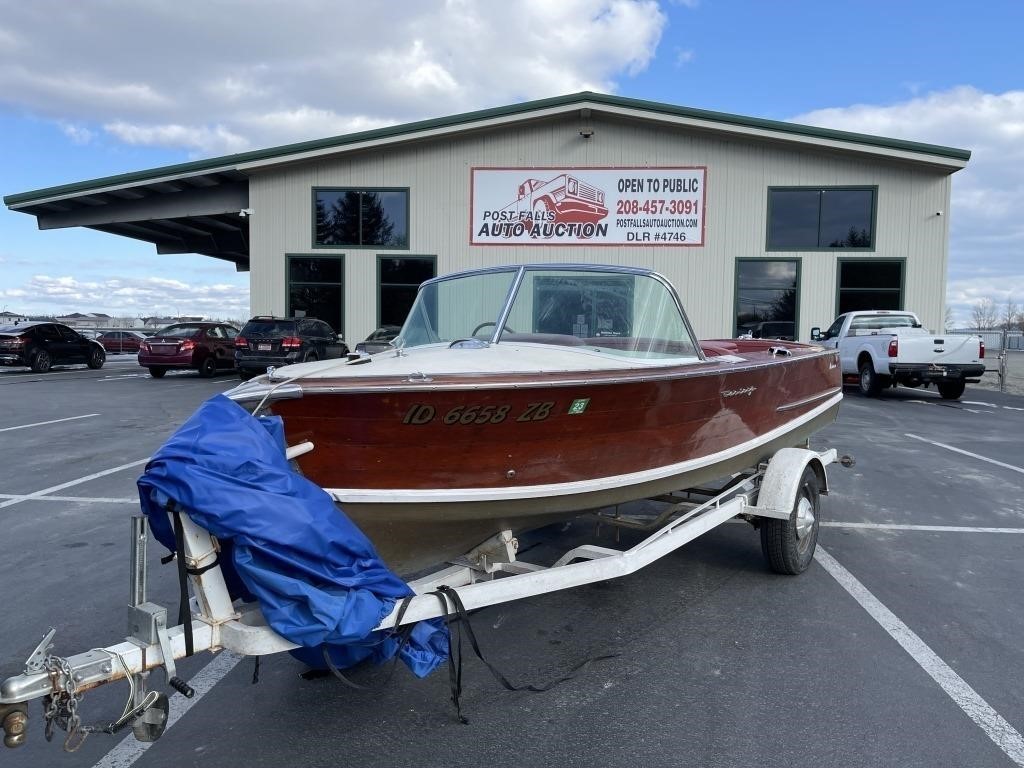 1960 CENTURY BOAT RUNABOUT