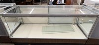 Large Glass Display Cabinet w/ Shelves 20" x 70"