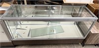 Large Glass Display Cabinet w/ Shelves 70" x 20"