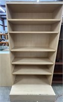 Tall Wooden Shelf with 7 Shelves 82" x 42"