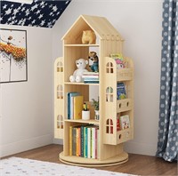 $180  Heehee Rotating Bookshelf 360 Display Floor