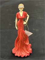 Hamilton Princess Diana Red Dress Figure "Princess