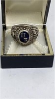 1969 ISU class ring, stamped John Roberts JR 10k,