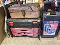 Tool boxes and organizer