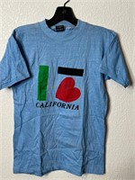 Vintage I Love California Souvenir Shirt