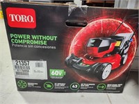 Toro 60V Battery Powered 21" Self Propelled Mower