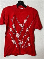Vintage Cats in a Tree Shirt Unworn Red